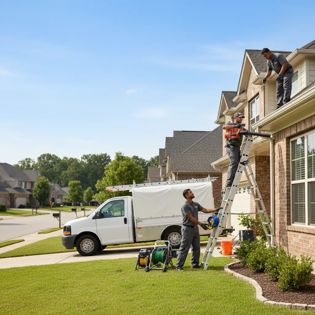 Home Gutter Service in Oakhurst, TX near me